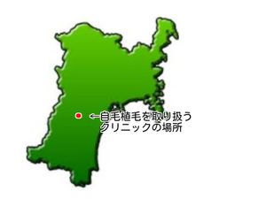福島県がから一番近い植毛クリニック